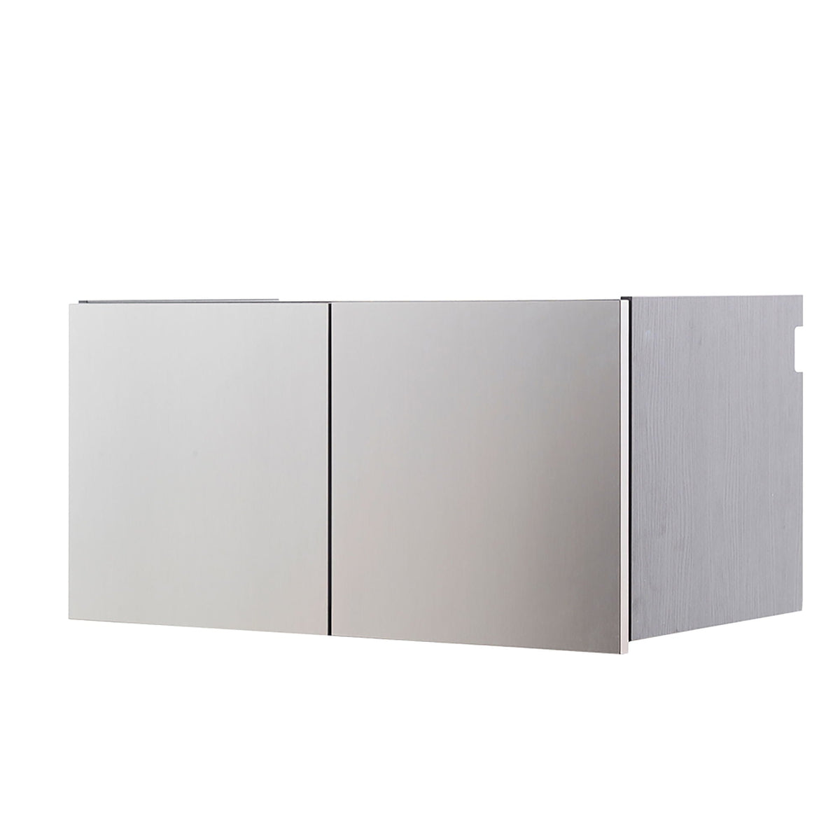 Dark Gray Wall Mounted Garage Cabinet with Extra Deep Storage - Nova Series