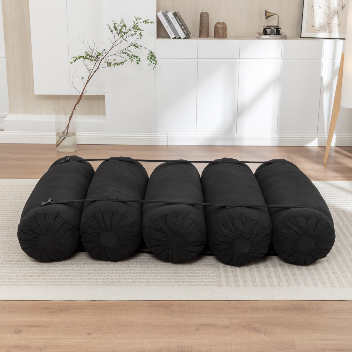 Adjustable Corduroy Floor Sofa