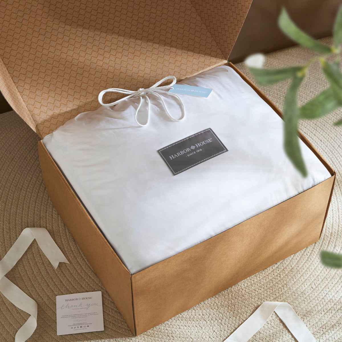 King/Cal King 100% Cotton Shell Comforter with Generous Sizing - White