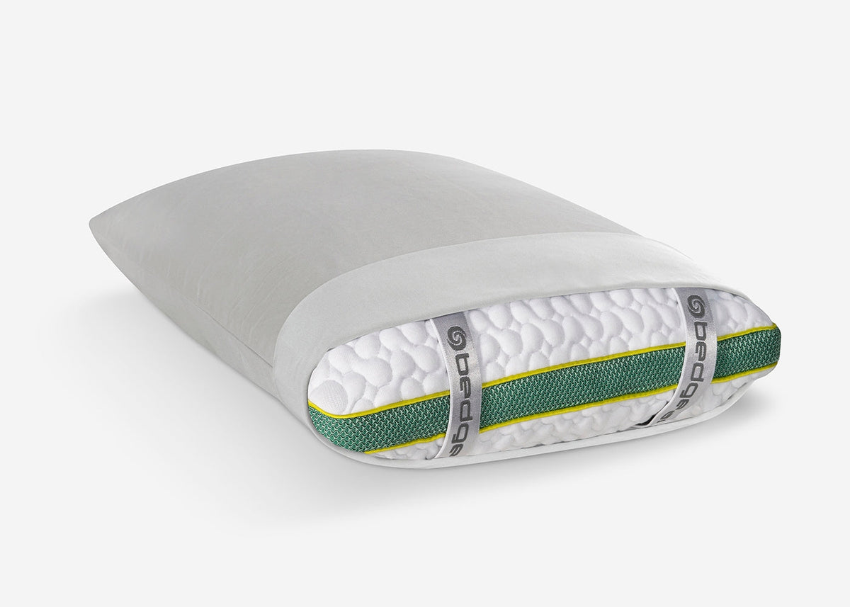 Astro Youth Rectangle Pillow with Moisture-Wicking Fabric and Pillowcase - White