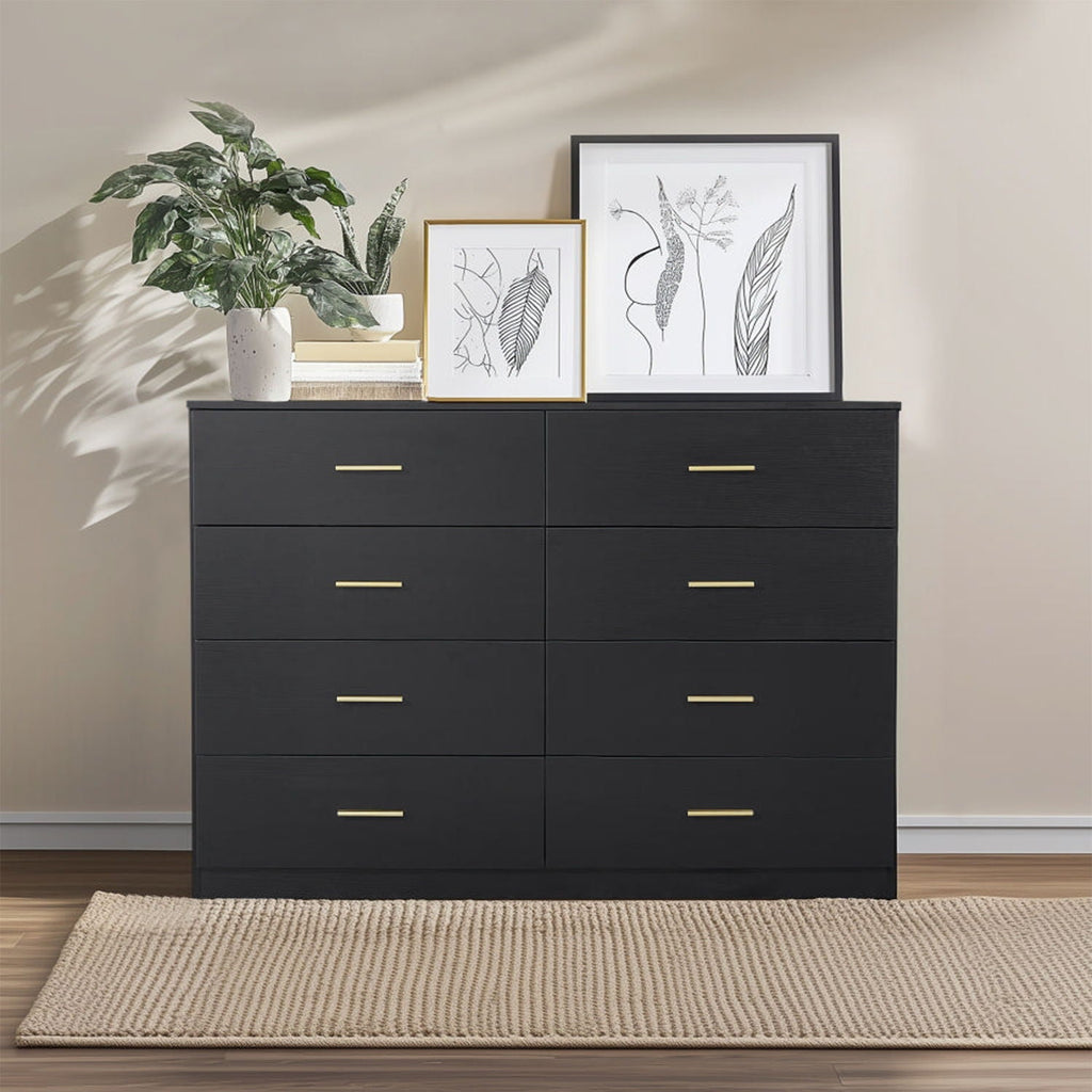 Modern Drawer Dresser with Ample Storage - Multiple Colors
