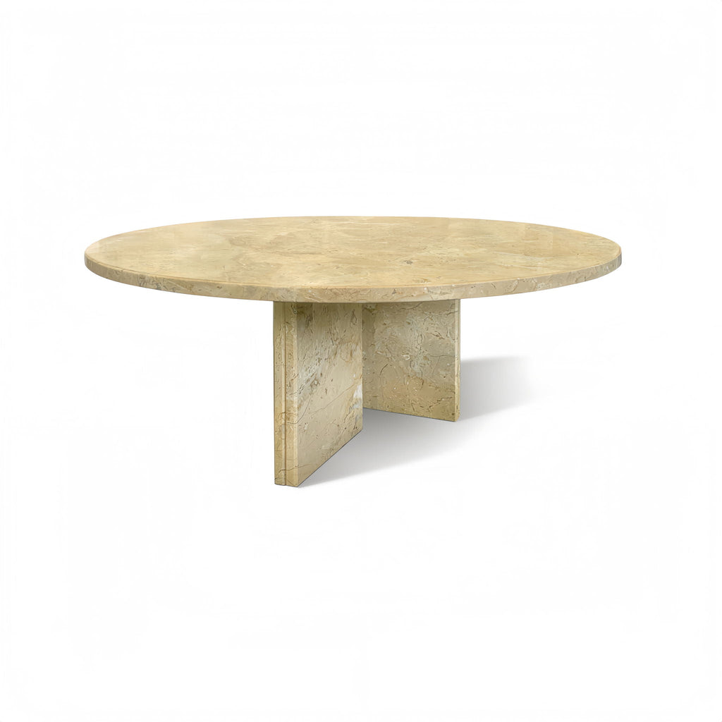 Luxury Coffee Table with Unique Veining - Natural Stone Design