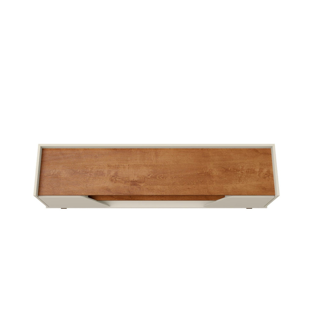 TV Stand with 5 Shelves and Soft Close Doors - Multiple Colors