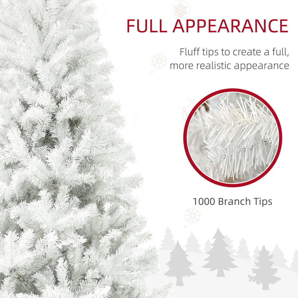 6ft Artificial Christmas Tree with 1000 Branch Tips - Unlit