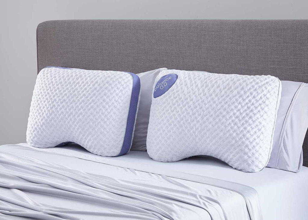 Balance Cuddle Curve Pillow with Dri-Tec Moisture-Wicking Fabric - White