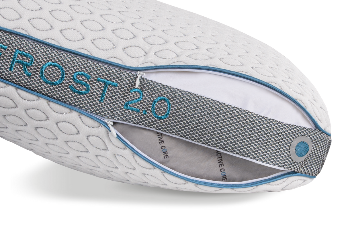 Frost Performance® Cooling Pillow with Advanced Temperature Regulation - White