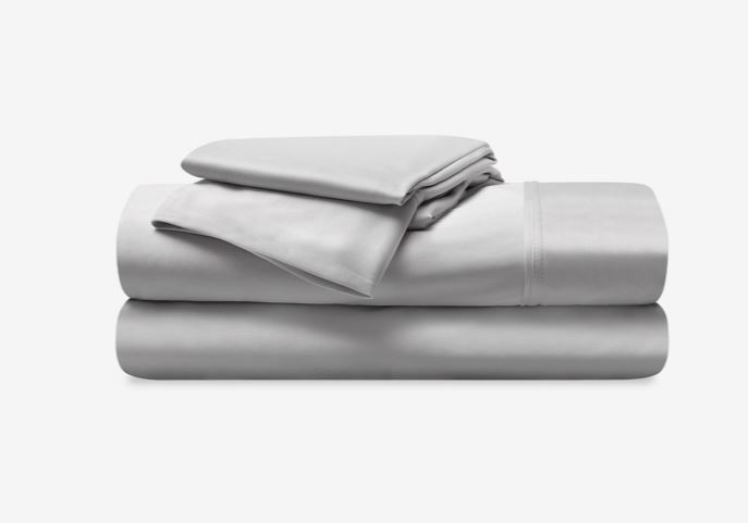 Grey Split Head Cal King Sheet Set with Dri-Tec Moisture Wicking