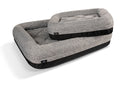 Performance Dog Bed with Ventilated Foam - Grey