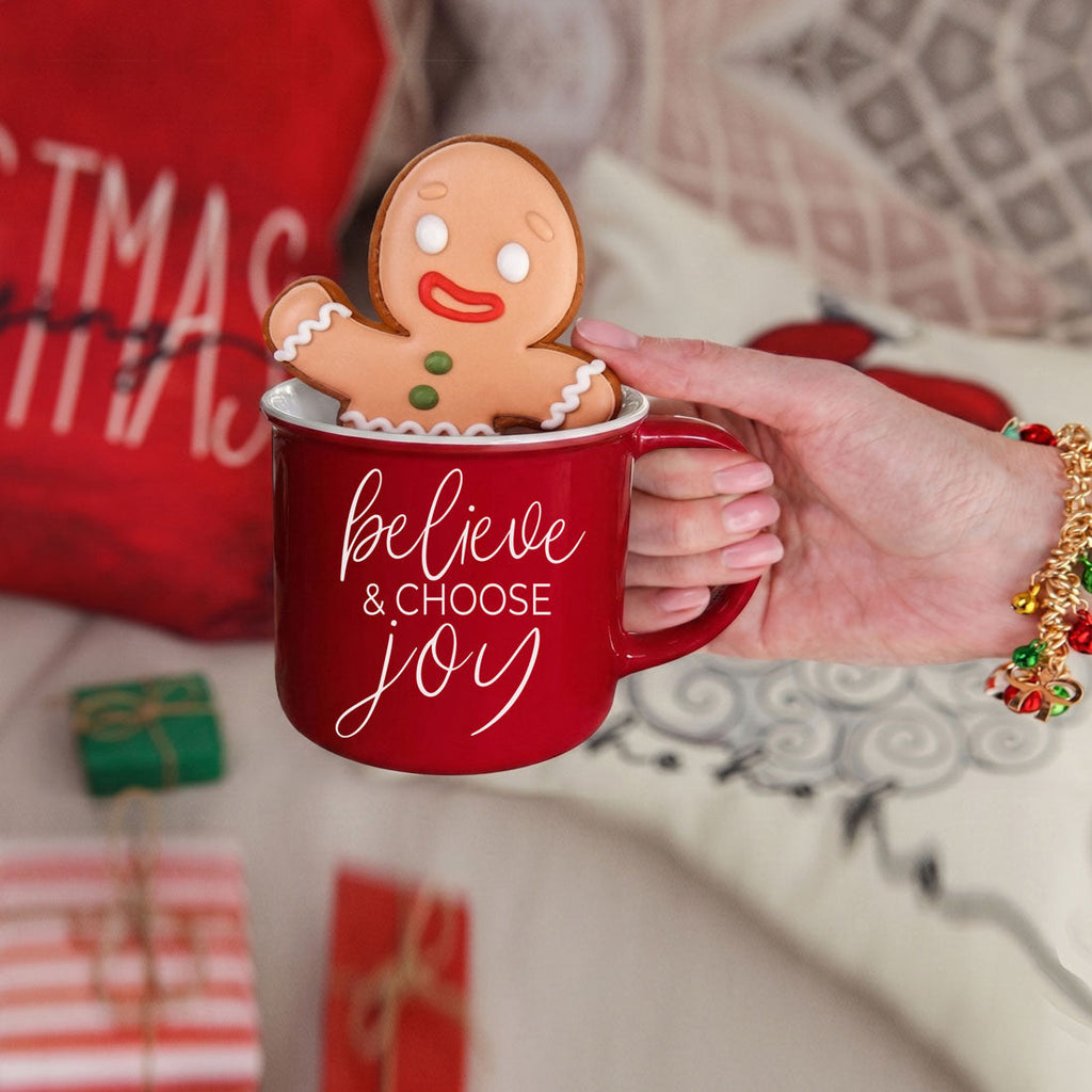 Believe & Joy Mug
