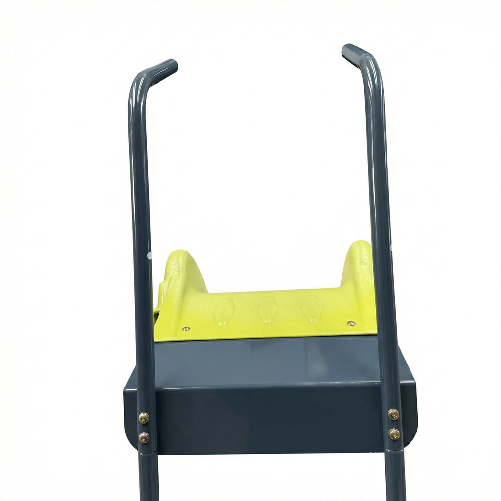 Indoor Freestanding Playground Equipment Slide with Safety Guardrails - Green