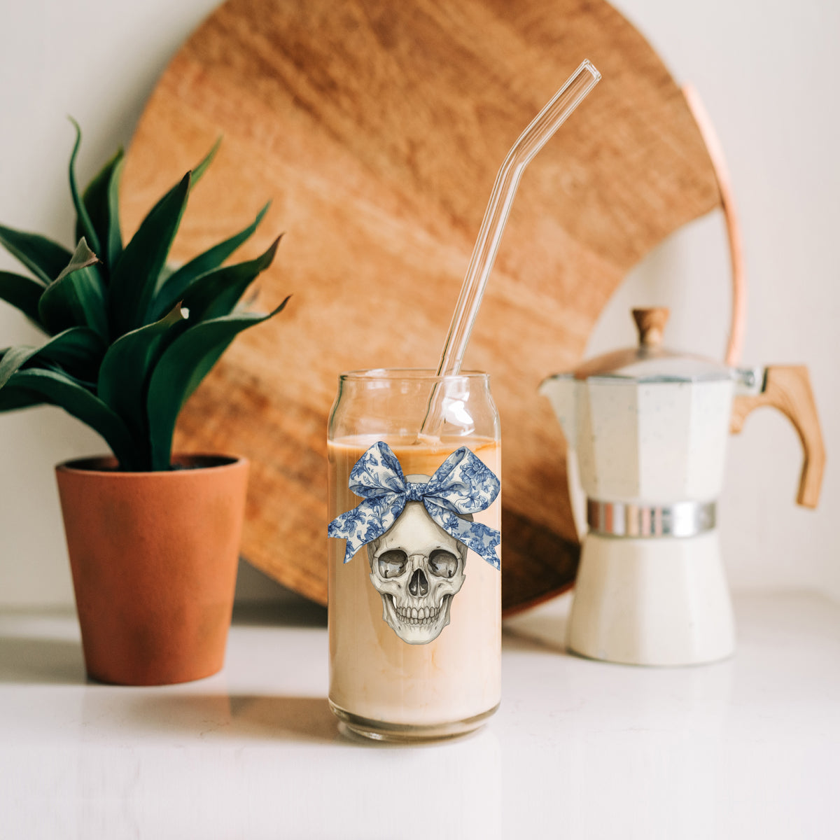 Bow Skull 20oz