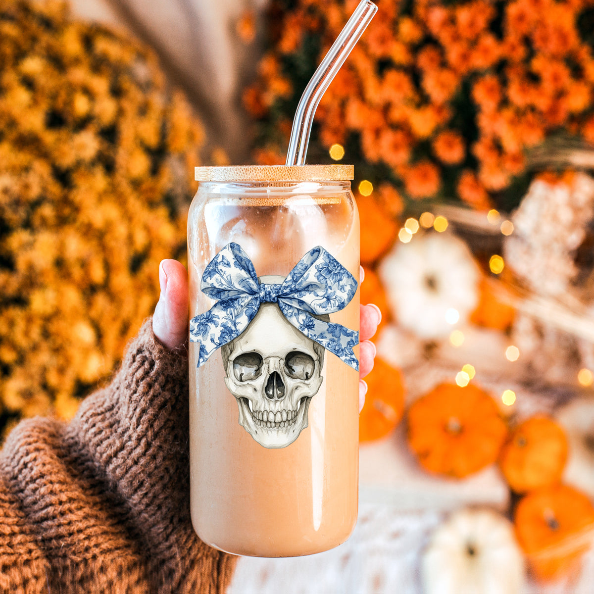 Bow Skull 20oz