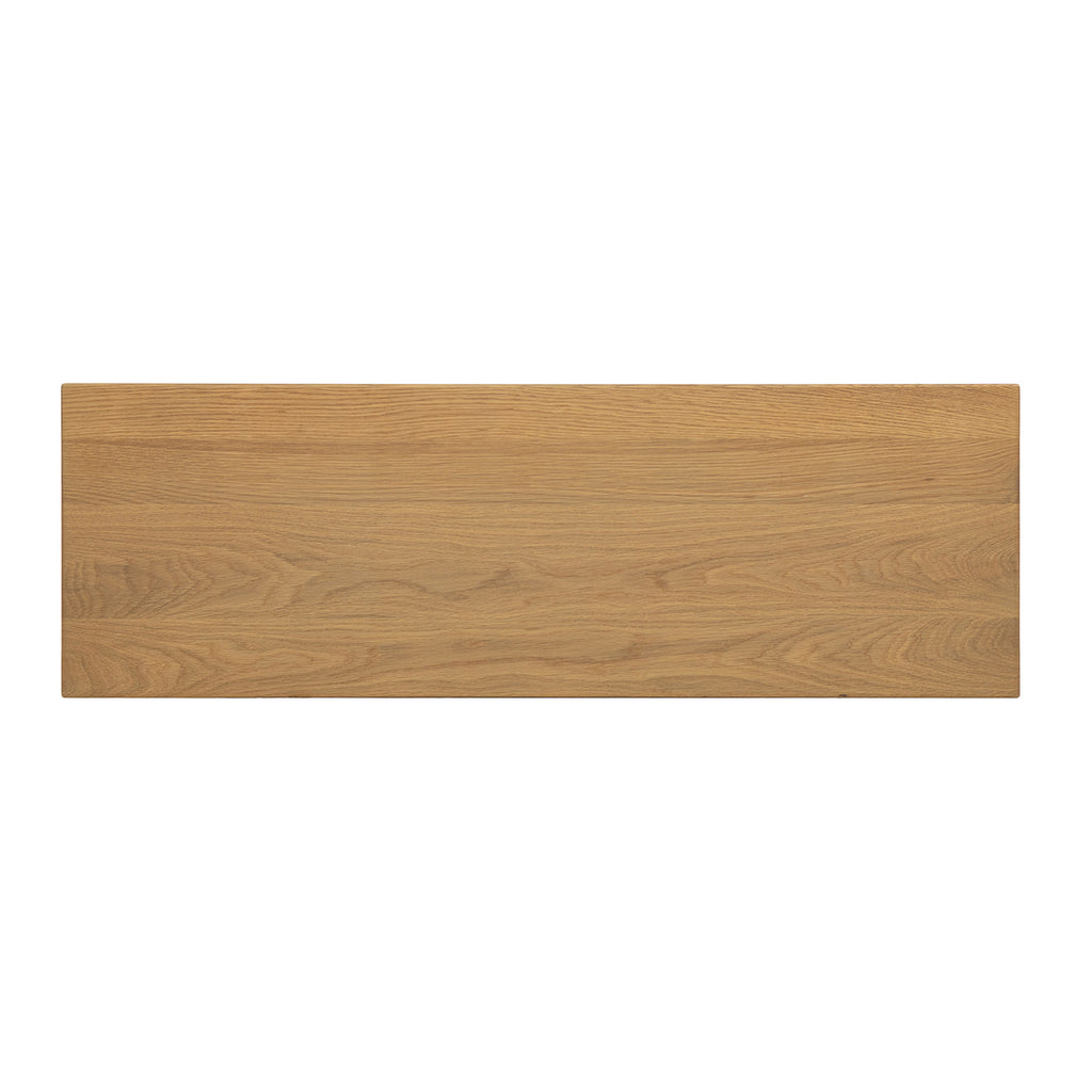 Capri 41.5" Solid Bench with Tapered Legs - Brown or Dark Brown