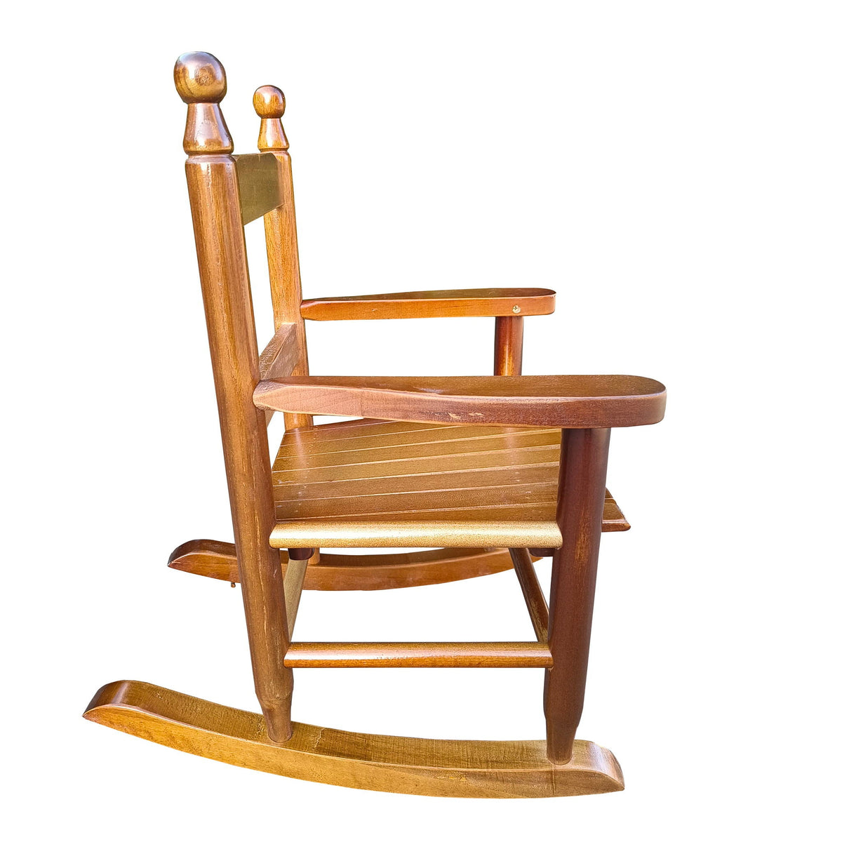 Children's Rocking Chair with Sturdy Populus Wood Frame - Multiple Colors