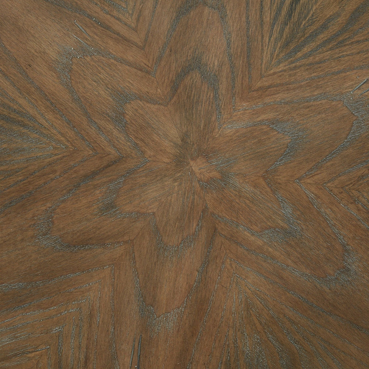 Reclaimed Walnut Accent Table with Ash Veneer Top - Natural