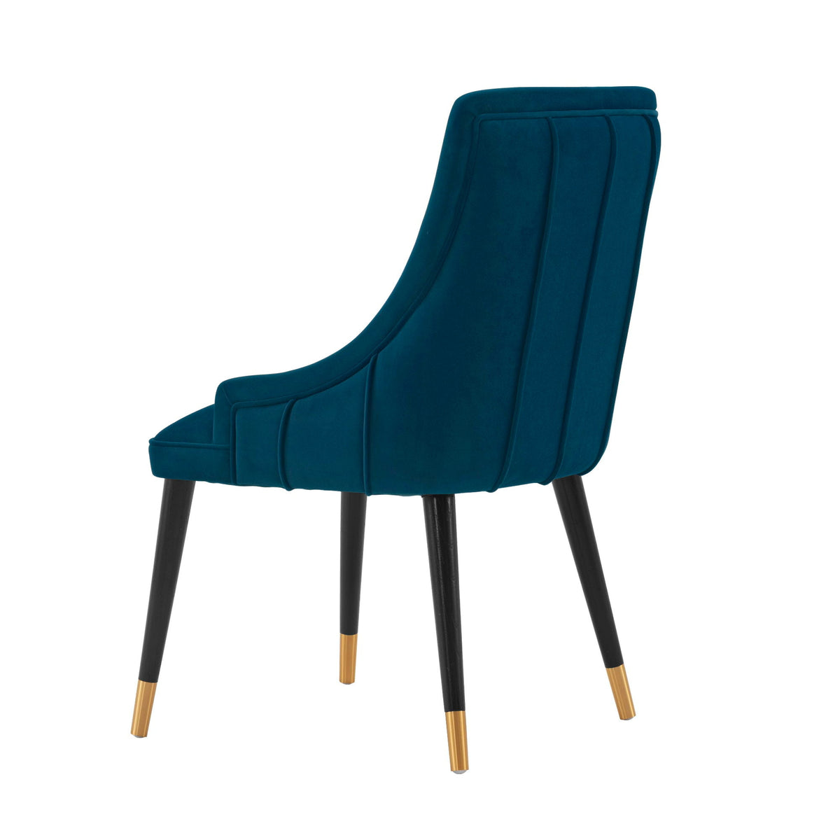Eda Dining Chair with Stitched Upholstery - Multiple Colors
