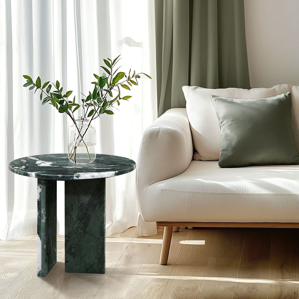 Luxury Coffee Table with Unique Veining - Natural Stone Design