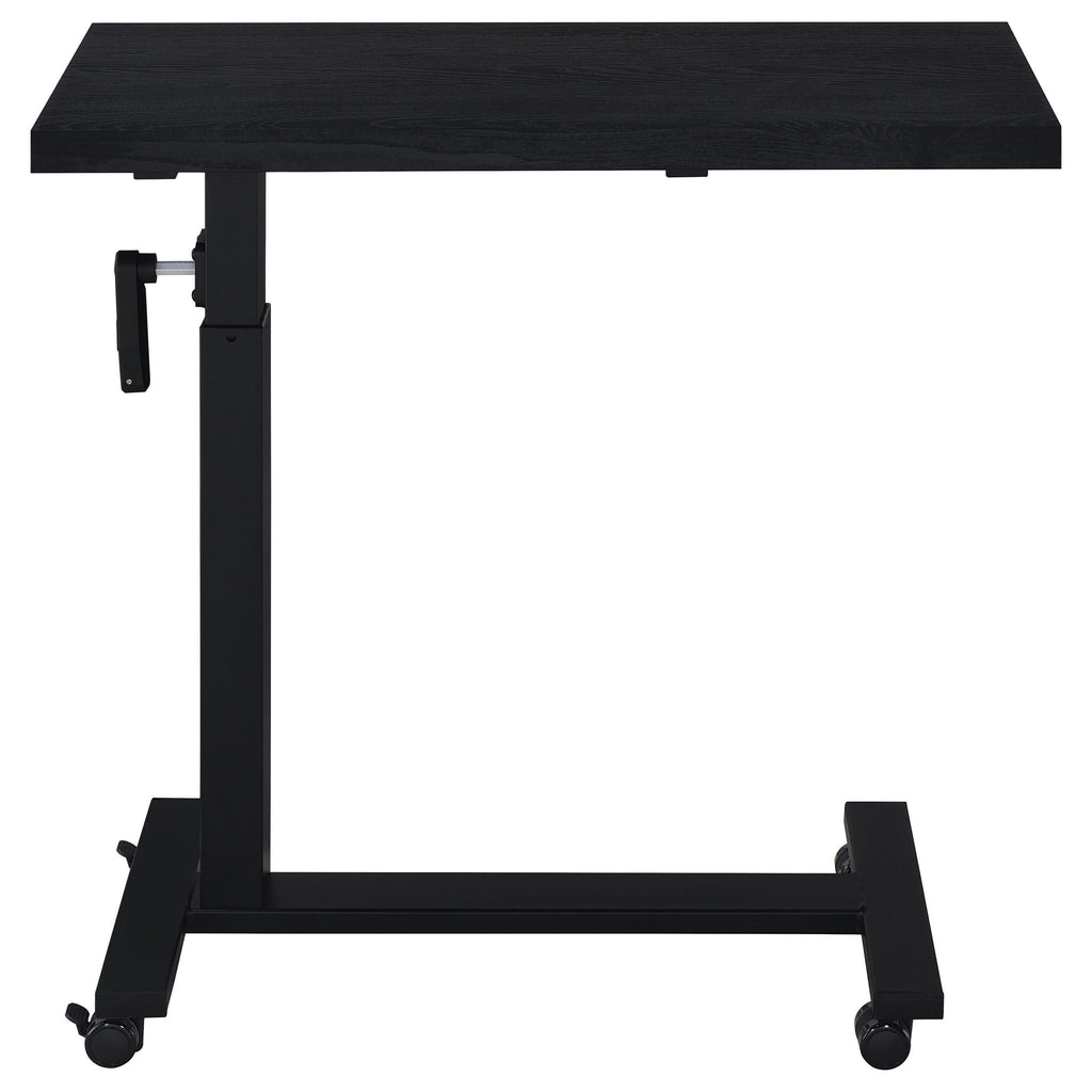 Westpark Height Adjustable Mobile Bedroom C-Table Black