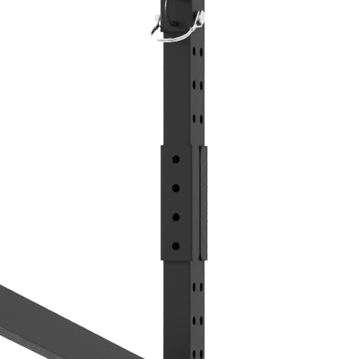 Freestanding Kayak Storage Rack with Lockable Wheels - Black