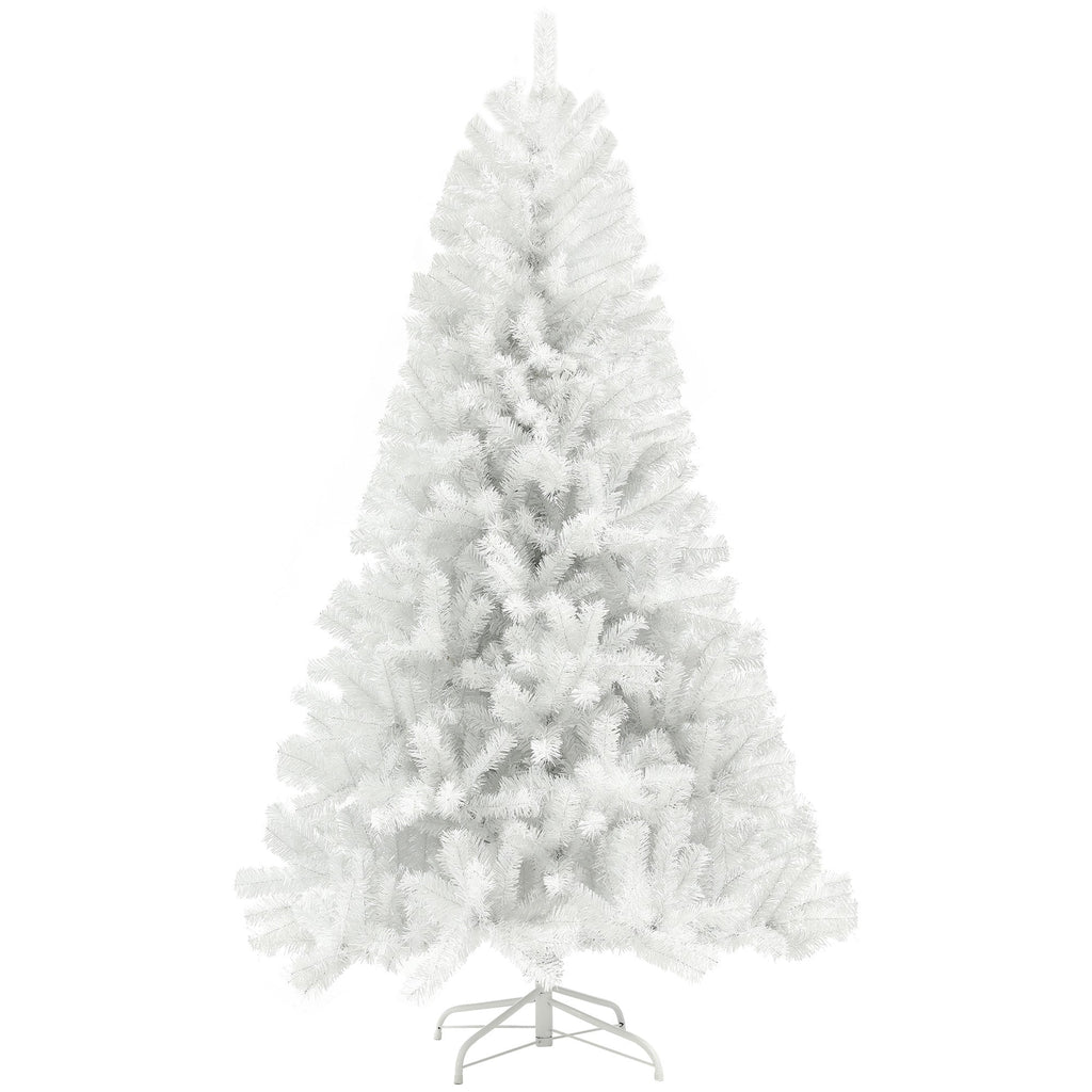 9ft Tall Artificial Christmas Tree with Realistic Pine Branches - Green