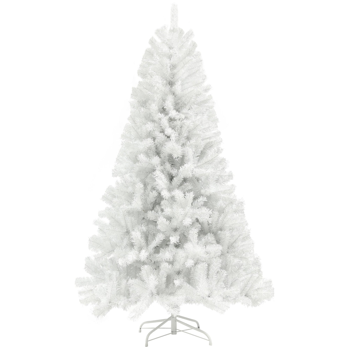 9ft Tall Artificial Christmas Tree with Realistic Pine Branches - Green