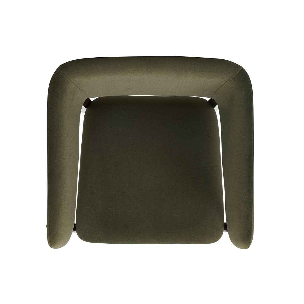Blake Armchair with Sculptural Frame - Multiple Colors