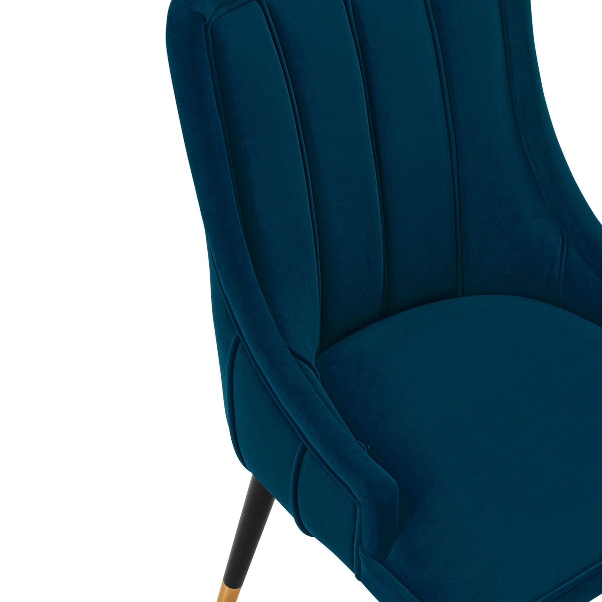 Eda Dining Chair with Stitched Upholstery - Multiple Colors