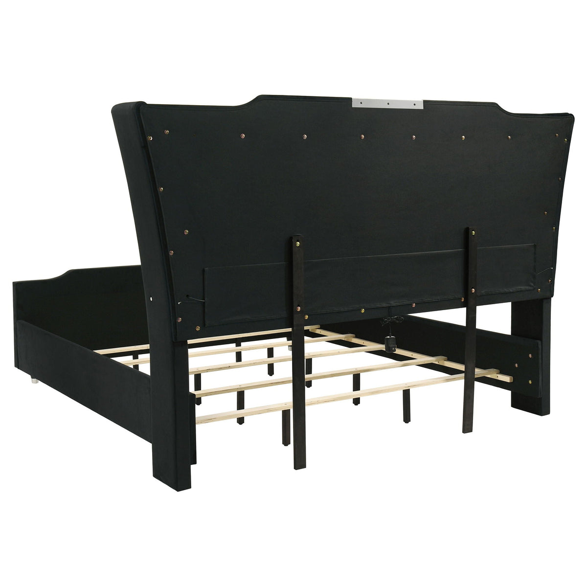 Lorient 5-piece Eastern King Bedroom Set Black