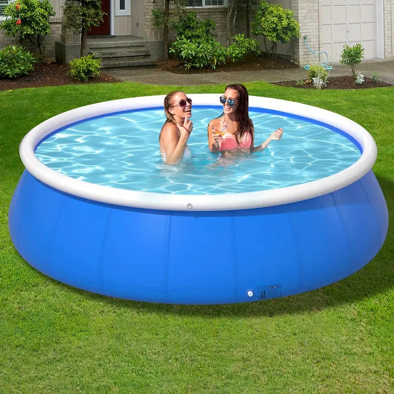 Butterfly Design Inflatable Swimming Pool with Durable PVC – Multi-Color