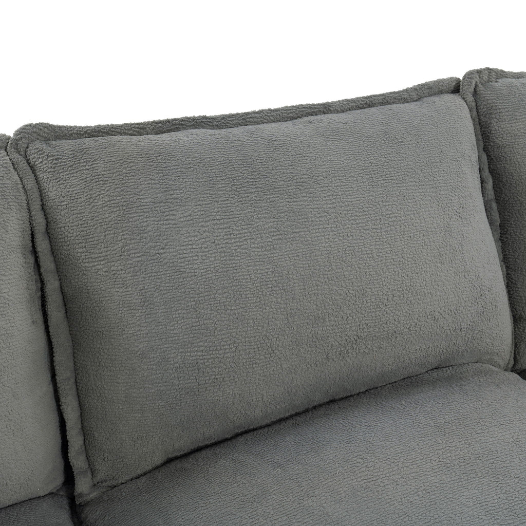 Modern Single Seat Accent Chair with Side Storage Pockets - Multiple Colors