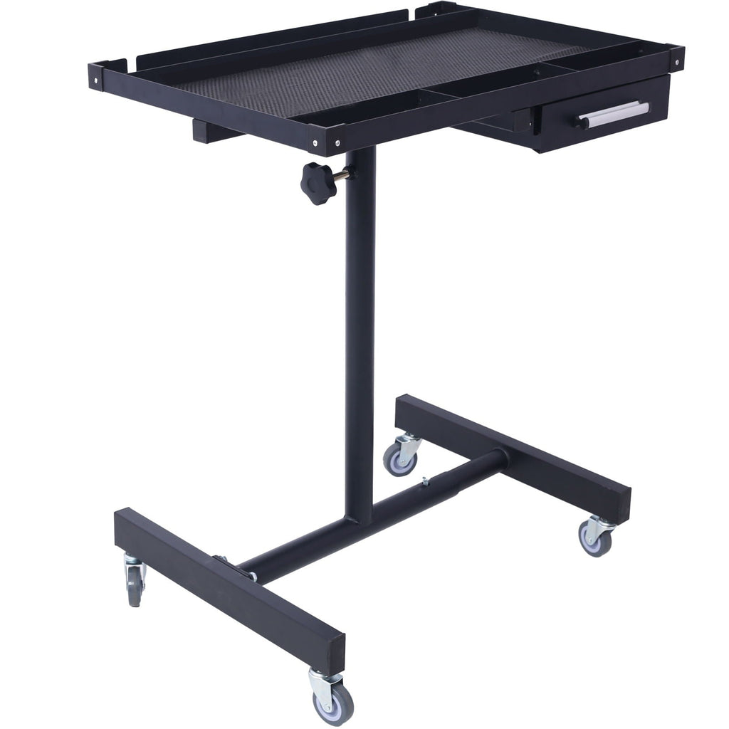 Adjustable Tear Down Work Table With Drawer