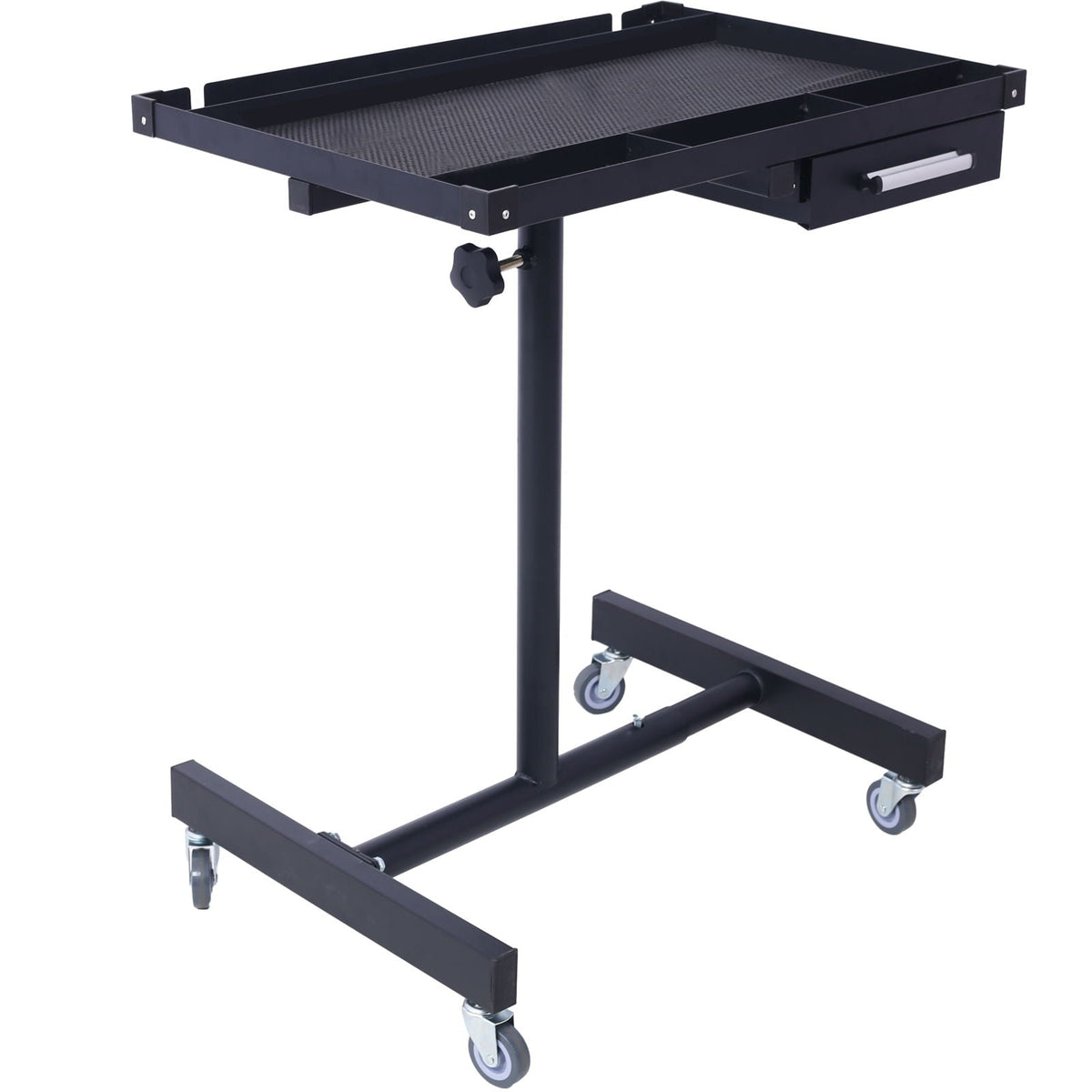 Adjustable Tear Down Work Table With Drawer