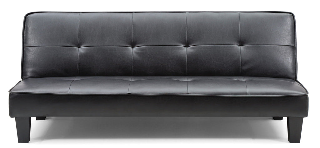 Alan Sofa Bed with Contemporary Design - Black, Dark Brown, Red, Light Brown