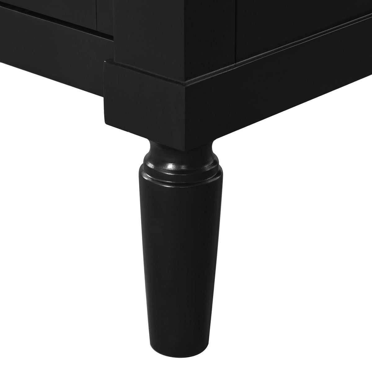 Bathroom Vanity With Top Sink and Two-Tier Storage Cabinet - Multiple Colors