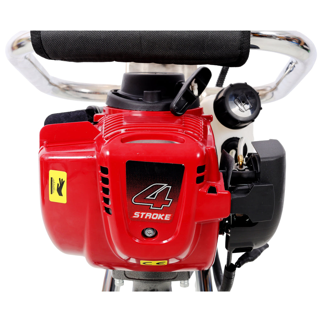 38cc 4 Stroke Gas Concrete Power Screed with 1.5 HP Output - Steel