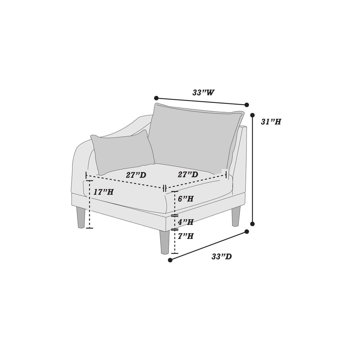Modular L-Sectional Set with Ottomans - Pink