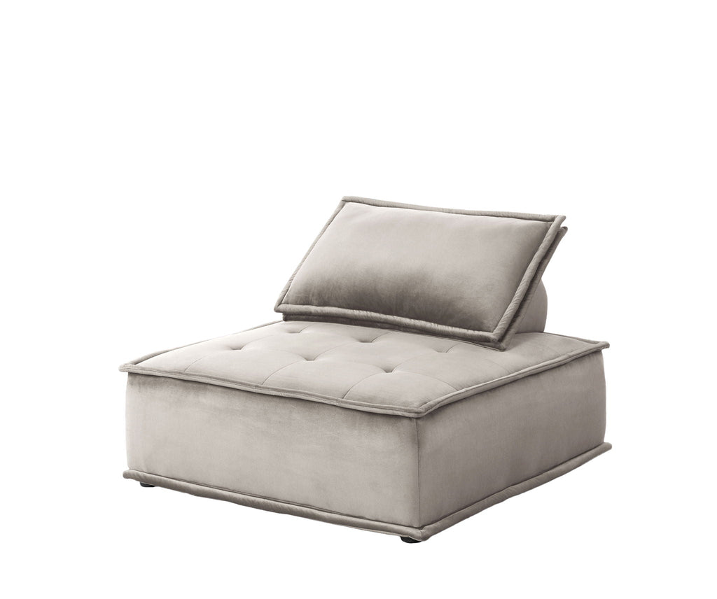 Anna Soft Modular Sectional Sofa with Modern Comfort - Black or Gray