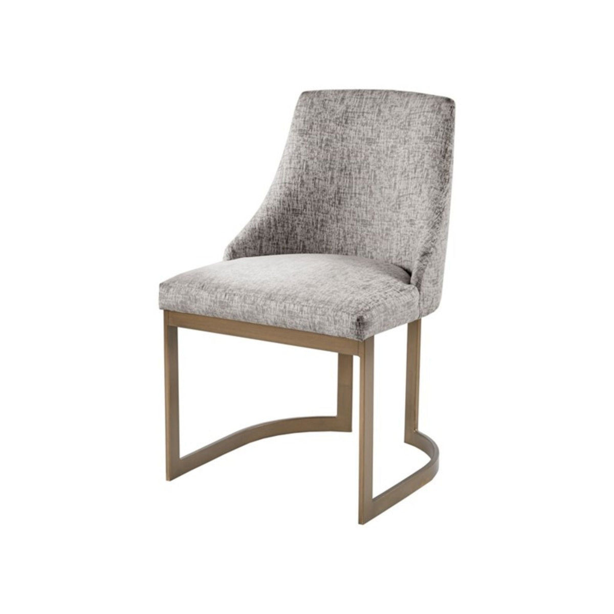 Modern Accent Dining Chairs with Upholstered Cushions – Beige or Gray