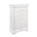 Charlston Accent Chest with LED Lighting – White or Blue