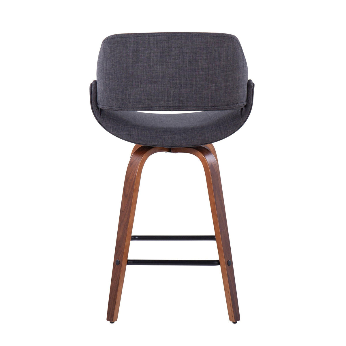 Fabrico - Mid-Century Modern Counter Stool (Set of 2)