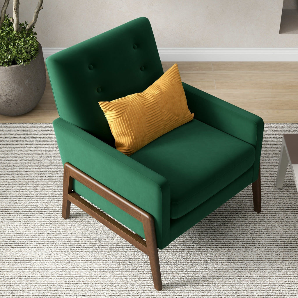 Cole Solid Wood Lounge Chair