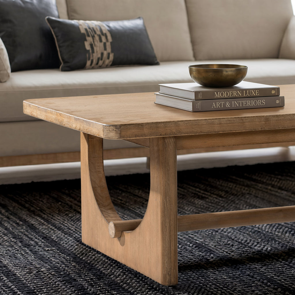 Turnkey 47" Coffee Table with Reclaimed Pine Wood - Antique