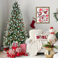 9FT Christmas Tree with 3750 Tips - Lush Fullesthetic PVC Holiday Tree