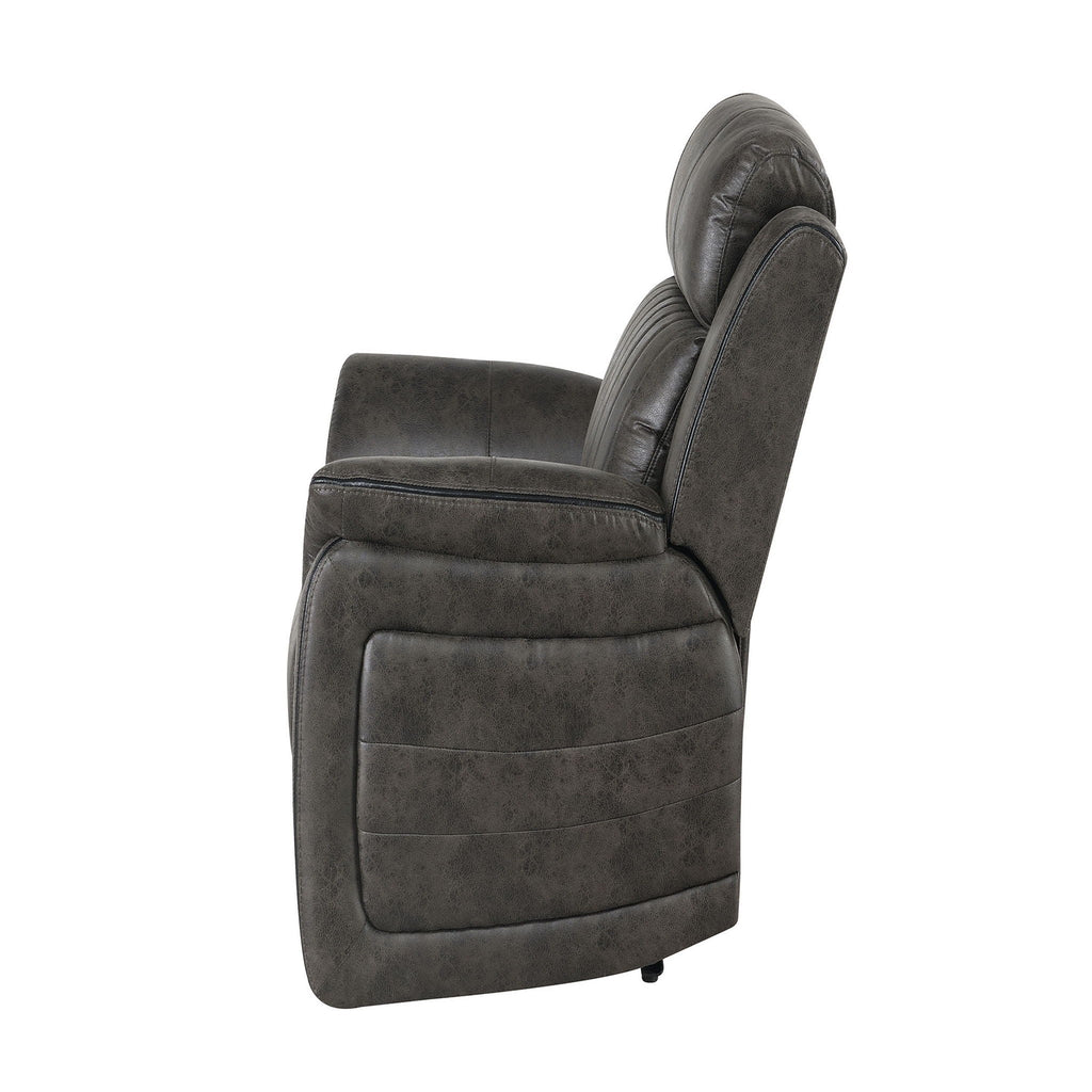Steban Glider Recliner with Smooth Motion – Gray
