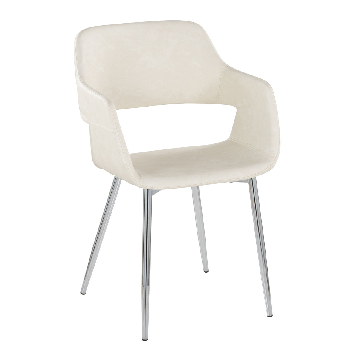 Contemporary Dining Chair Set with Metal Legs – Multiple Colors