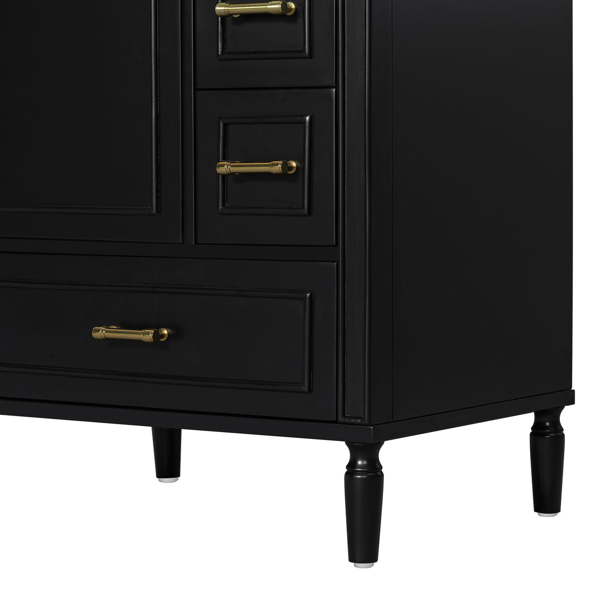 Traditional Bathroom Vanity Set with Soft Close Doors - Multiple Colors