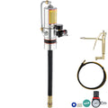 Air Operated Grease Pump with 13 ft Hose and 360° Swivel Gun - Cast-Aluminum