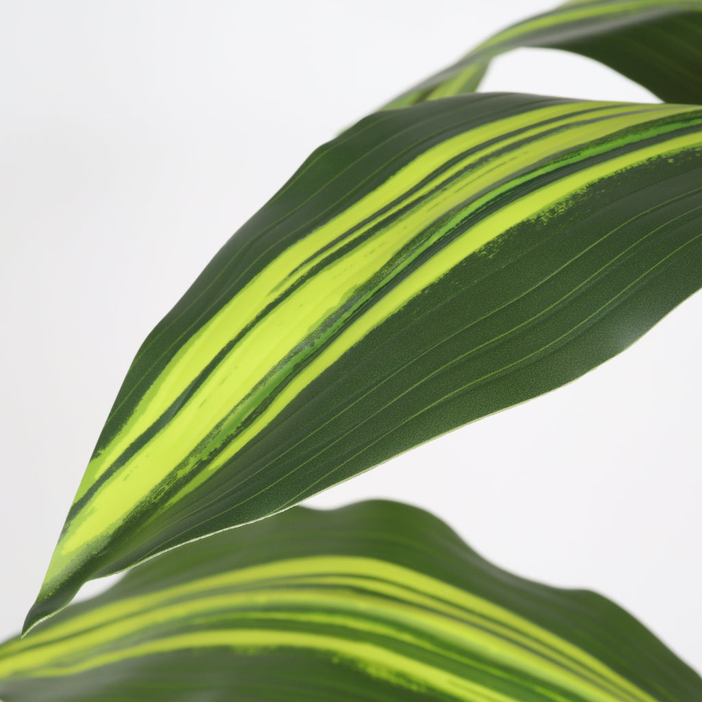 5' Artificial Dracaena Tree with Realistic Green Leaves - Green