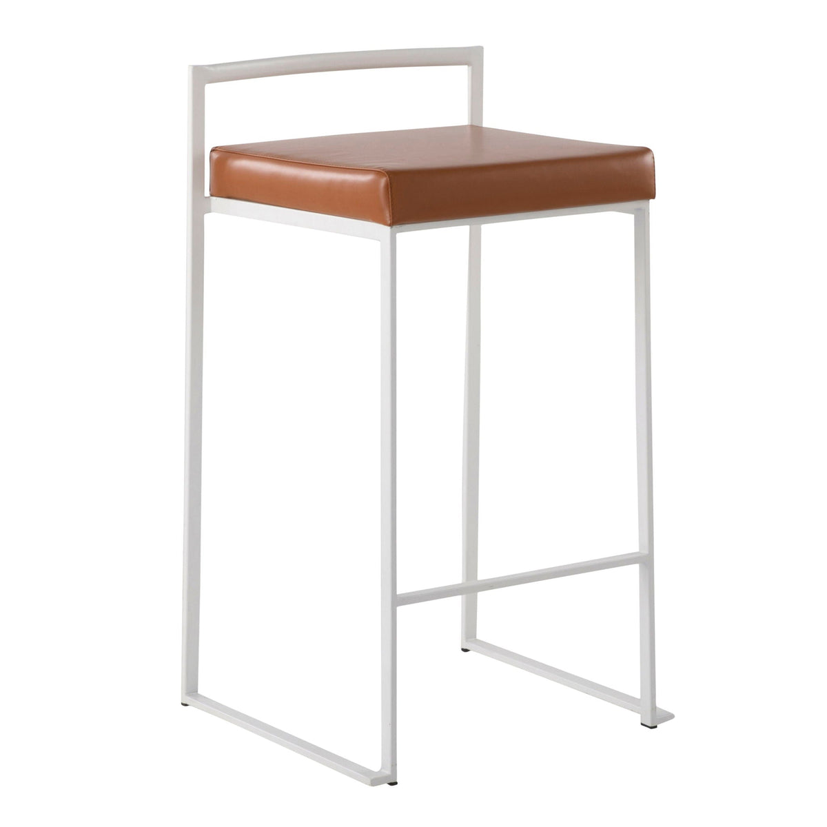 Stackable Counter Stool with Padded Comfort Seat - Multiple Colors