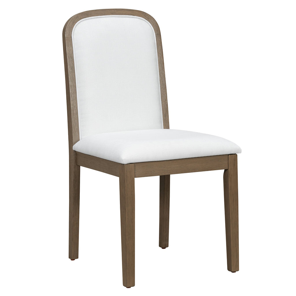 Vintage Style Dining Chair Set with Upholstered Seats - 4 Chairs